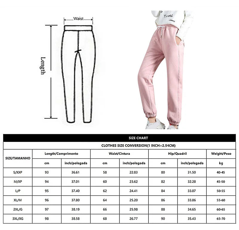 Autumn and winter thermal pants plush thickened cashmere like sweatpants for women's casual thermal pants Harun loose leggings