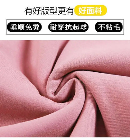 Autumn and winter thermal pants plush thickened cashmere like sweatpants for women's casual thermal pants Harun loose leggings